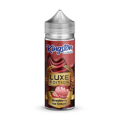 Strawberry Ice Cream E-Liquid 100ml By Kingston Luxe Edition