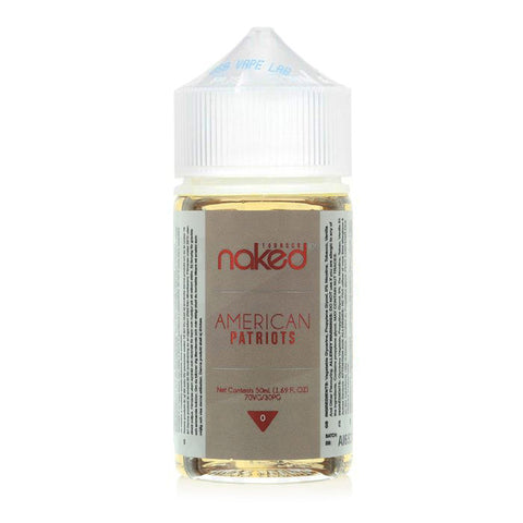 American Patriots E-Liquid 50ml by Naked 100