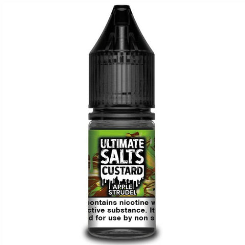 Apple Strudel Custard Nic Salt 10ml by Ultimate Salts