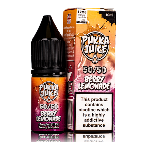 Berry Lemonade E-Liquid 10ml by Pukka Juice