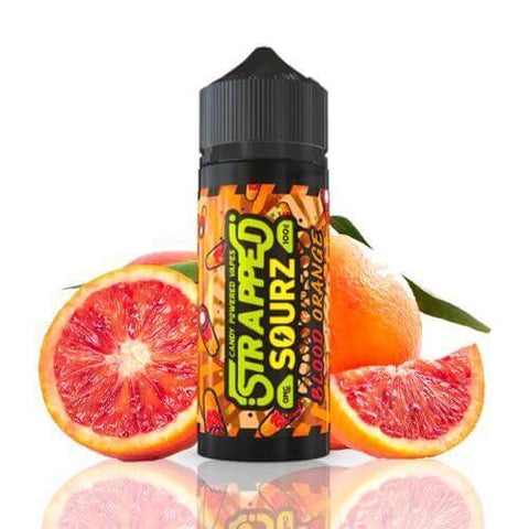 Blood Orange Sourz E-liquid by Strapped 100ml