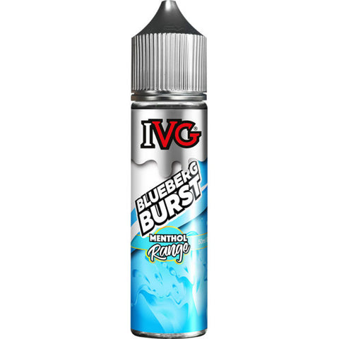 Blueberg Burst E-Liquid by IVG Menthol Range 50ml