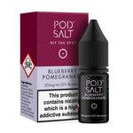 Blueberry Pomegranate Nic Salt 10ml by Pod Salt - Vapemansionleigh 