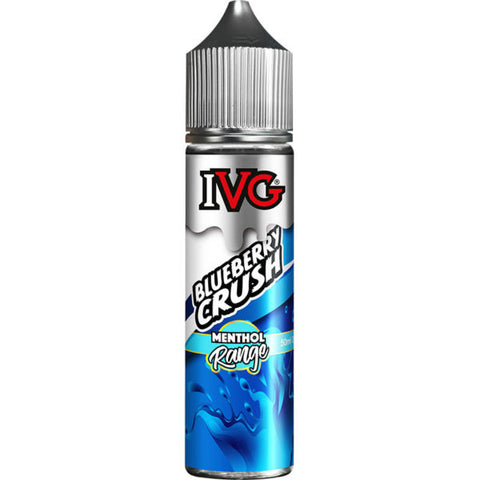 Blueberry Crush E-Liquid by IVG Menthol Range 50ml