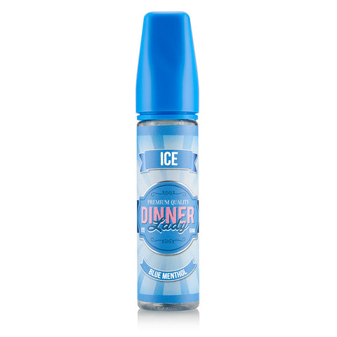 Blue Menthol E-Liquid by Dinner Lady Ice 50ml - Vapemansionleigh 