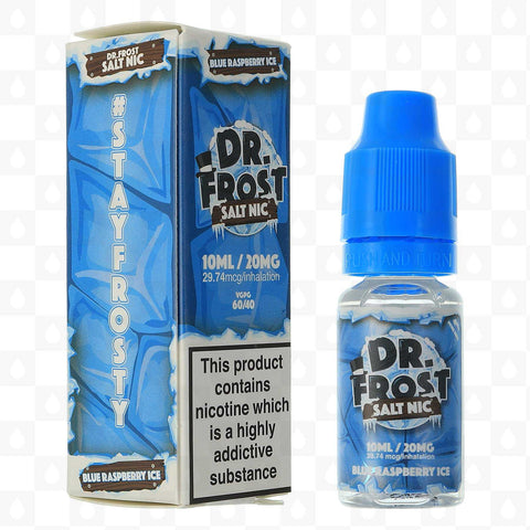 Blue Raspberry Ice Nic Salt 10ml by Dr Frost