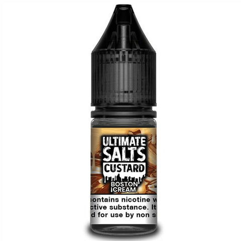 Boston Cream Custard Nic Salt 10ml by Ultimate Salts