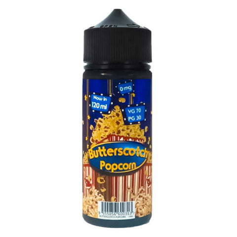 Butterscotch Popcorn E-liquid by Fizzy Juice 100ml