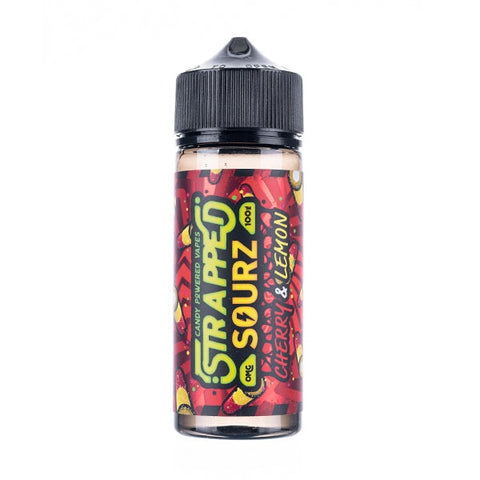 Cherry & Lemon Sourz E-Liquid by Strapped 100ml