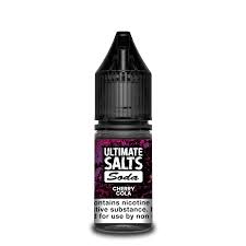 Cherry Cola Soda Nic Salt 10ml by Ultimate Salts