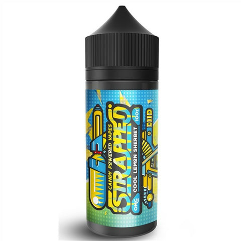 Cool Lemon Sherbet E-liquid by Strapped 100ml