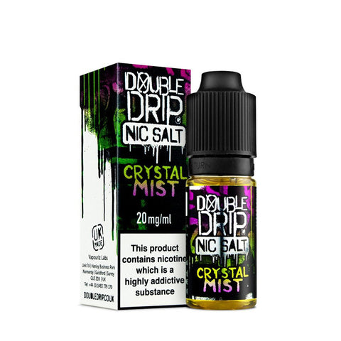 Crystal Mist Nic Salt 10ml by Double Drip - Vapemansionleigh 