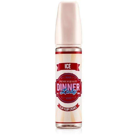 Flip Flop Lychee E-Liquid by Dinner Lady Ice 50ml - Vapemansionleigh 