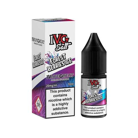 Forest Berries Ice Nic Salt 10ml by IVG Salt