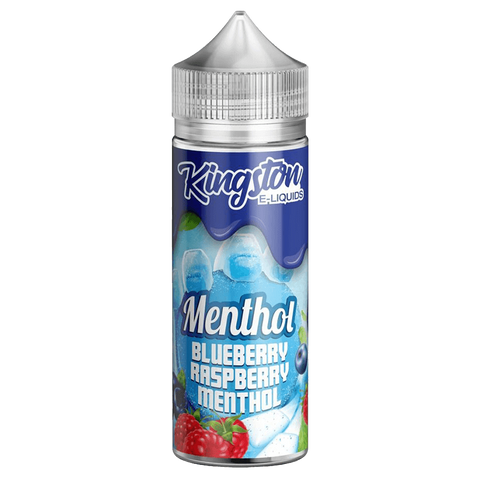 Blueberry Raspberry Menthol E-Liquid 100ml by Kingston