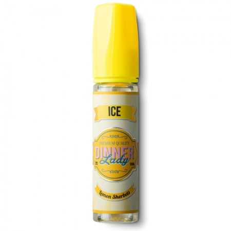 Lemon Sherbet E-Liquid by Dinner Lady Ice 50ml - Vapemansionleigh 