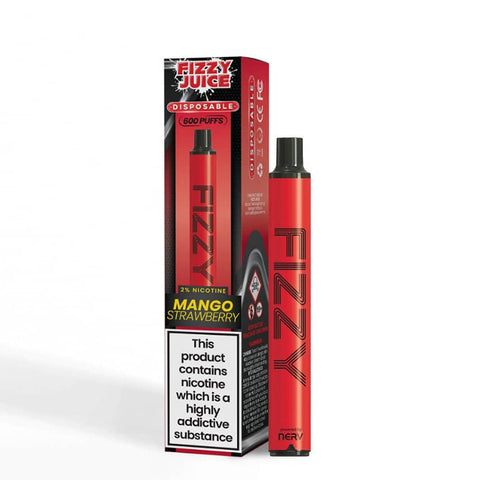 Mango Strawberry Disposable Vape by Fizzy Juice Bar