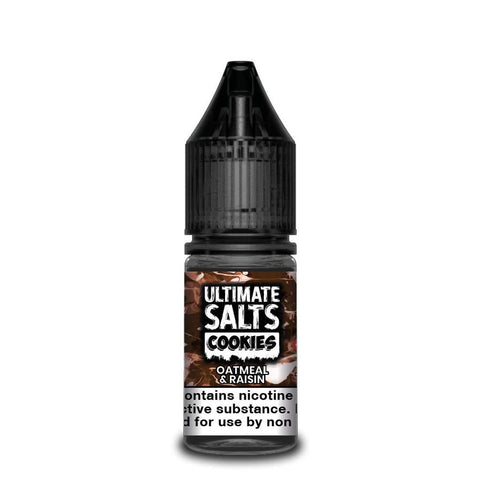 Oatmeal & Raisin Cookies Nic Salt 10ml by Ultimate Salts