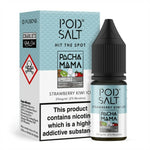 Pacha Mama Strawberry Kiwi Ice Nic Salt 10ml by Pod Salt - Vapemansionleigh 