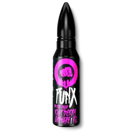 Raspberry Grenade E-Liquid 50ml by Riot Squad Punx