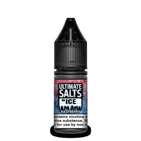 Raspberry On Ice Nic Salt 10ml by Ultimate Salts