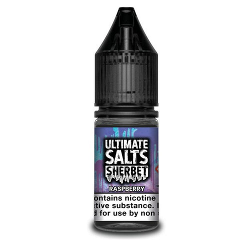 Raspberry Sherbet Nic Salt 10ml by Ultimate Salts