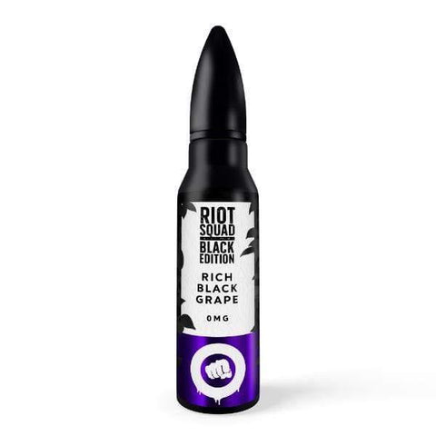 Rich Black Grape E-Liquid 50ml by Riot Squad Black Edition