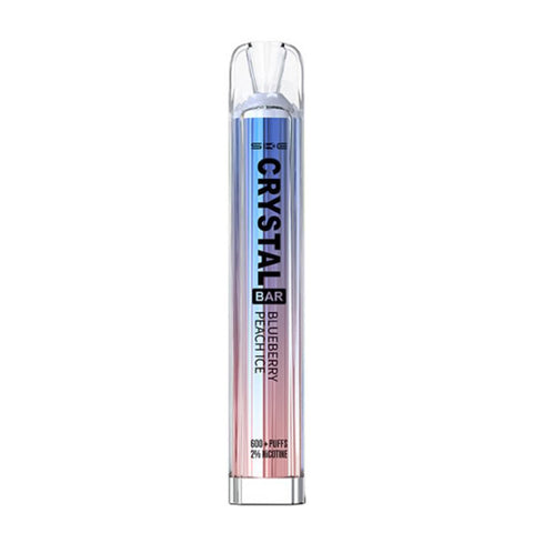 Blueberry Peach Ice Disposable Vape by SKE Crystal Bar 600