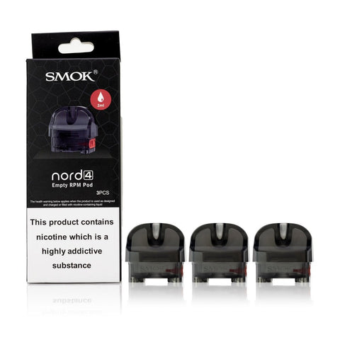 Smok Nord 4 Replacement Pods - Pack of 3