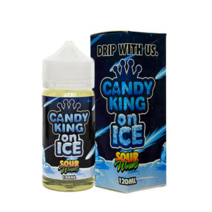Sour Worms on Ice 100ml by Candy King