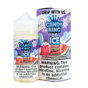 Strawberry Watermelon Bubblegum on Ice 100ml by Candy King