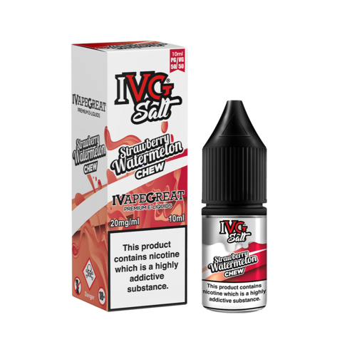 Strawberry Watermelon Chew Nic Salt 10ml by IVG Salt