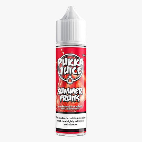 Summer Fruits E-Liquid by Pukka Juice 50ml - Vapemansionleigh 