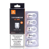 Geekvape Supermesh Replacement Coils - Pack of 5 - Vapemansionleigh 