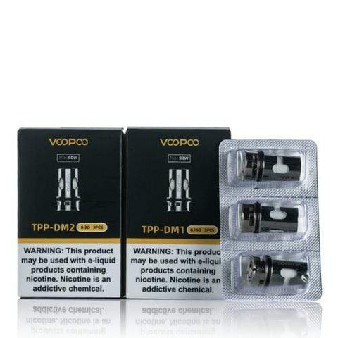 VooPoo TPP Replacement Coils - Pack of 3 - Vapemansionleigh 